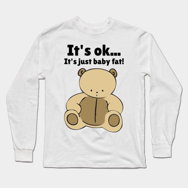 Baby Fat Long Sleeve T-Shirt by mikepod